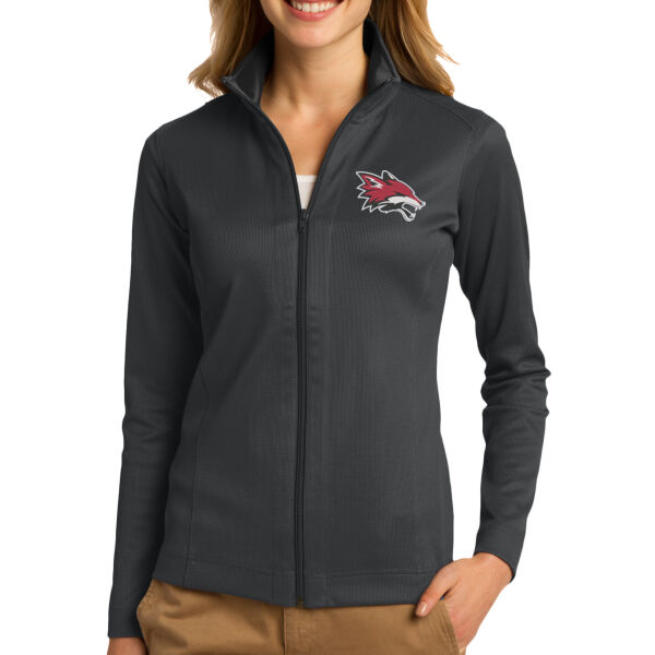 Women's Vertical Texture Full-Zip Jacket Thumbnail
